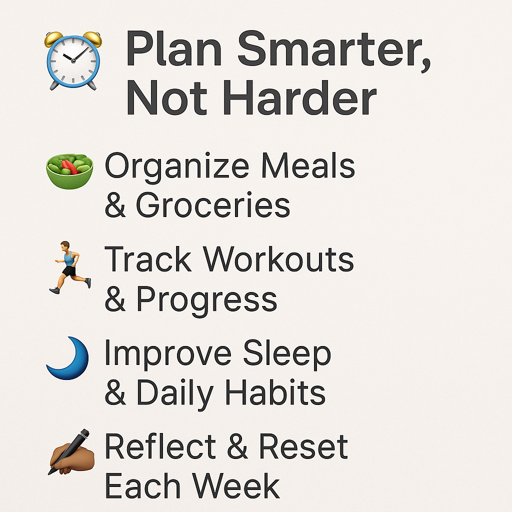 12-Week Weight Loss Planner (Printable Fitness & Nutrition Tracker)